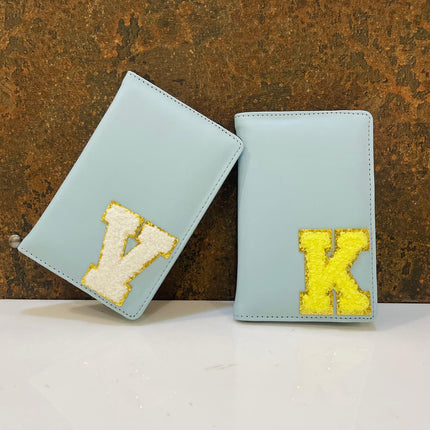 Personalized Initial Passport Cover