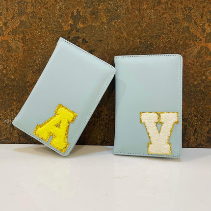 Personalized Initial Passport Cover