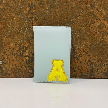 Personalized Initial Passport Cover