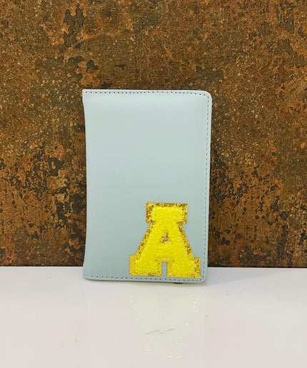 Personalized Initial Passport Cover