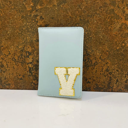 Personalized Initial Passport Cover