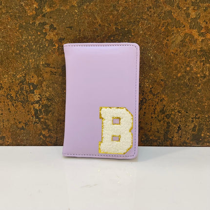 Personalized Initial Passport Cover