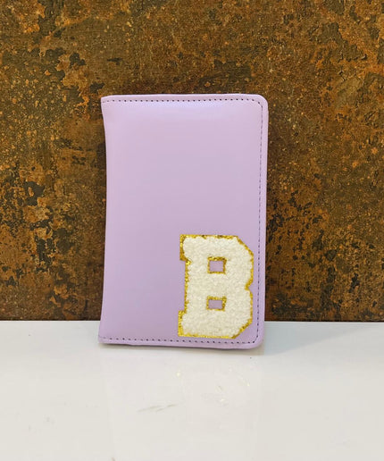 Personalized Initial Passport Cover
