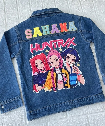 HunterX Personalised Premium Denim Jacket