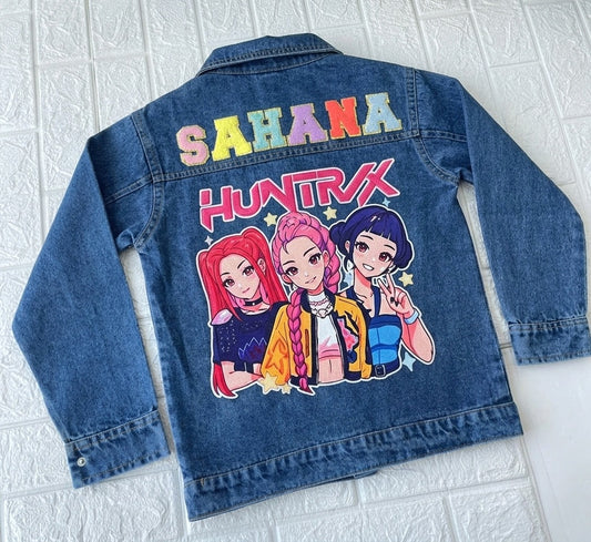 HunterX Personalised Premium Denim Jacket