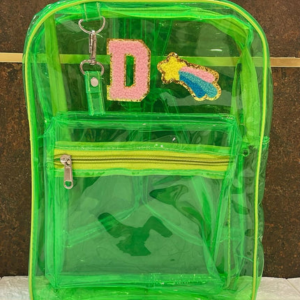 Customized Jelly Bagpack with Initial Cartoon for Boys and Girls