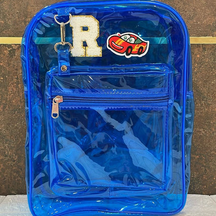 Customized Jelly Bagpack with Initial Cartoon for Boys and Girls