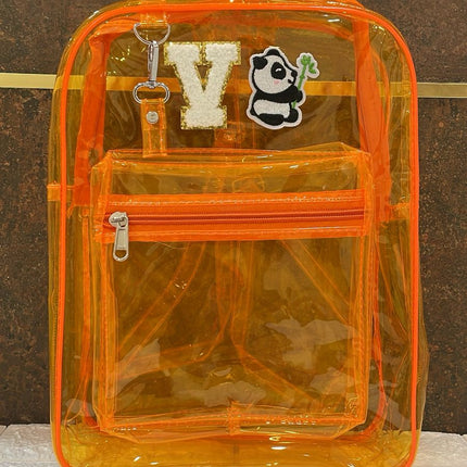 Customized Jelly Bagpack with Initial Cartoon for Boys and Girls