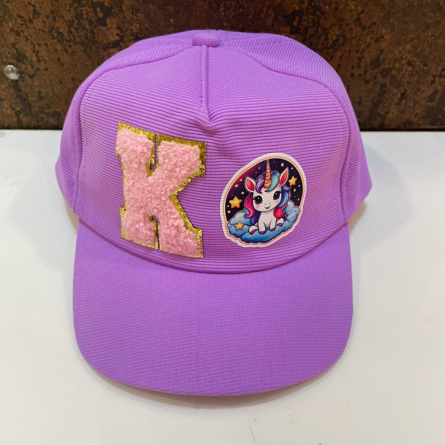 Customized Cap for Kids with Initial and cartoon - Return gifts