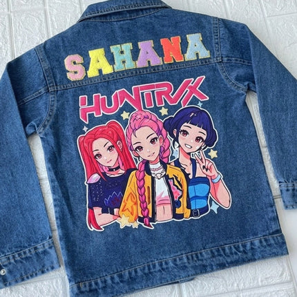 HunterX Personalised Premium Denim Jacket
