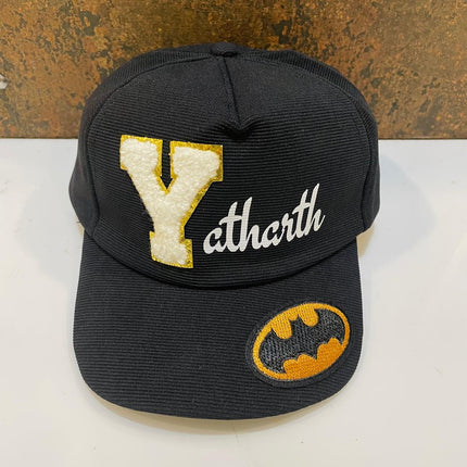 Customized Cap for Kids with Full name with Cartoon - Return gifts