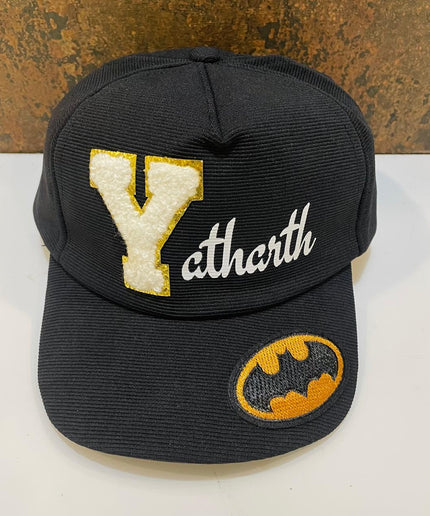 Customized Cap for Kids with Full name with Cartoon - Return gifts
