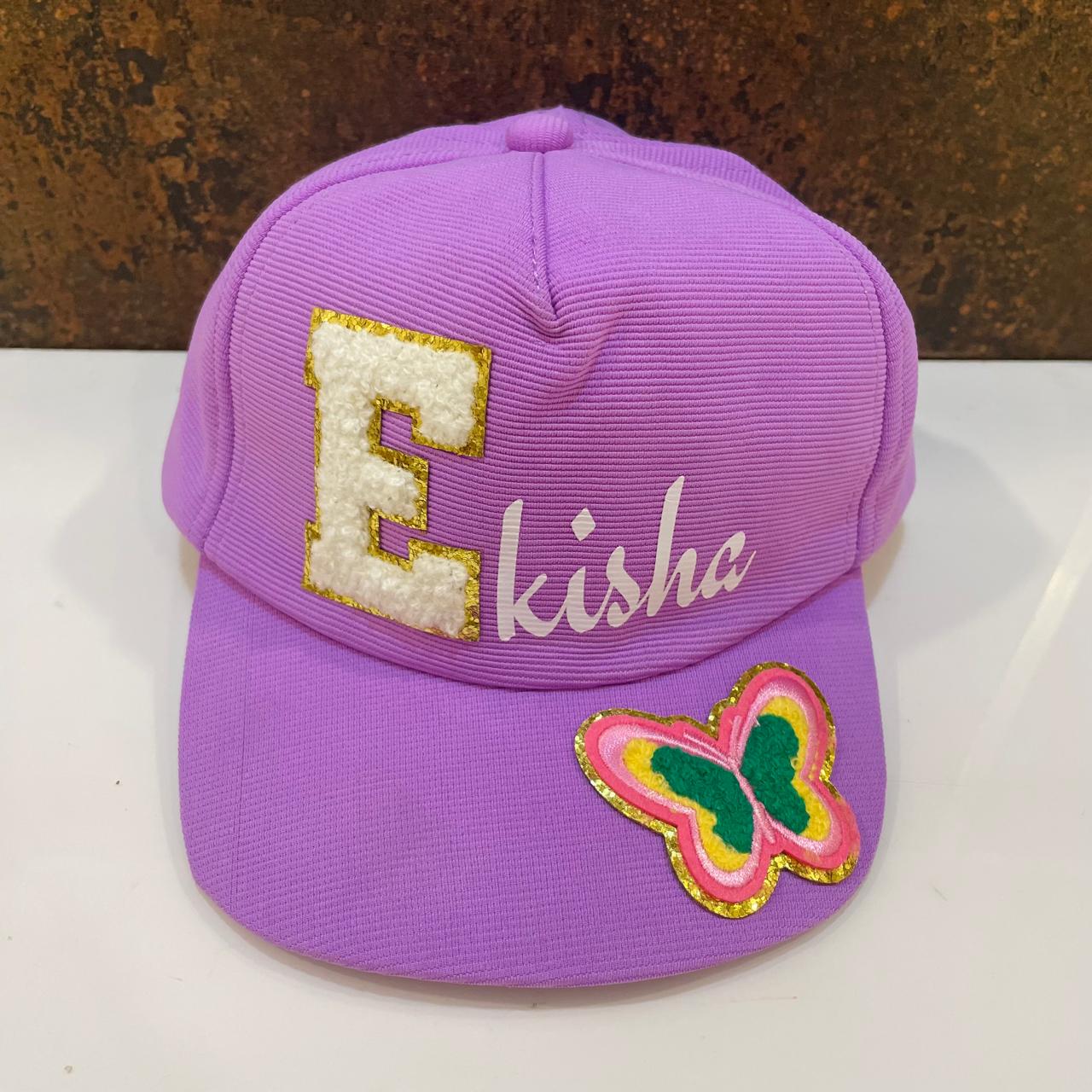 Customized Cap for Kids with Full name with Cartoon - Return gifts