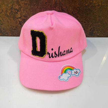 Customized Cap for Kids with Full name with Cartoon - Return gifts