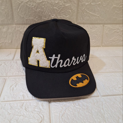 Customized Cap for Kids with Full name with Cartoon - Return gifts