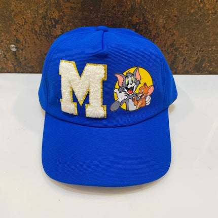 Customized Cap for Kids with Initial and cartoon - Return gifts