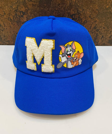 Customized Cap for Kids with Initial and cartoon - Return gifts