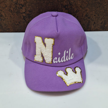 Customized Cap for Kids with Full name with Cartoon - Return gifts