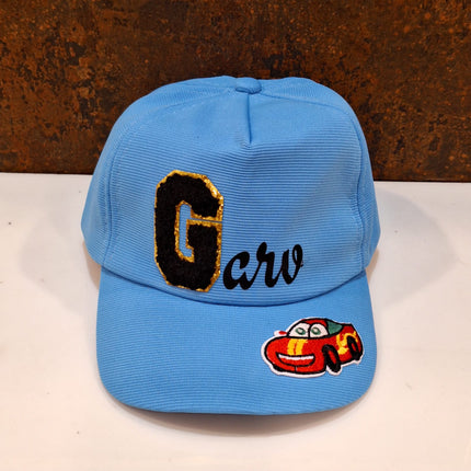 Customized Cap for Kids with Full name with Cartoon - Return gifts