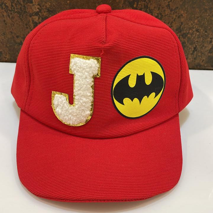 Customized Cap for Kids with Initial and cartoon - Return gifts