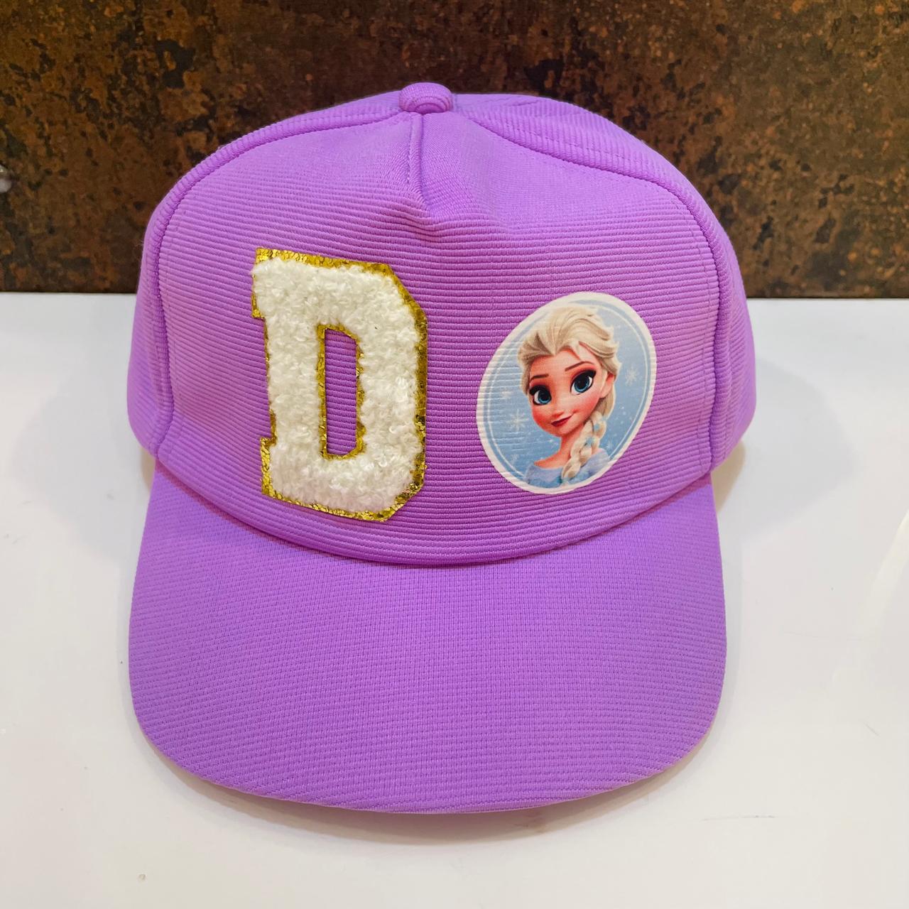 Customized Cap for Kids with Initial and cartoon - Return gifts
