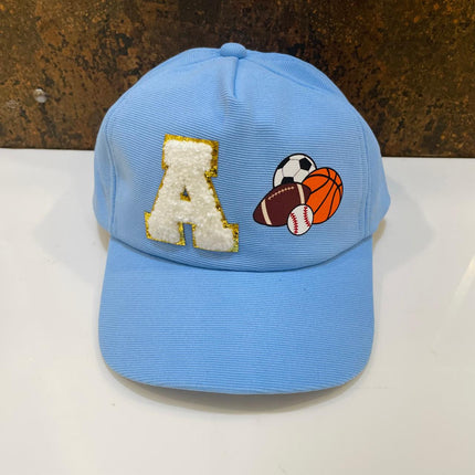 Customized Cap for Kids with Initial and cartoon - Return gifts