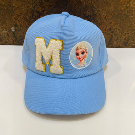 Customized Cap for Kids with Initial and cartoon - Return gifts