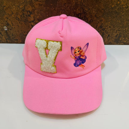 Customized Cap for Kids with Initial and cartoon - Return gifts