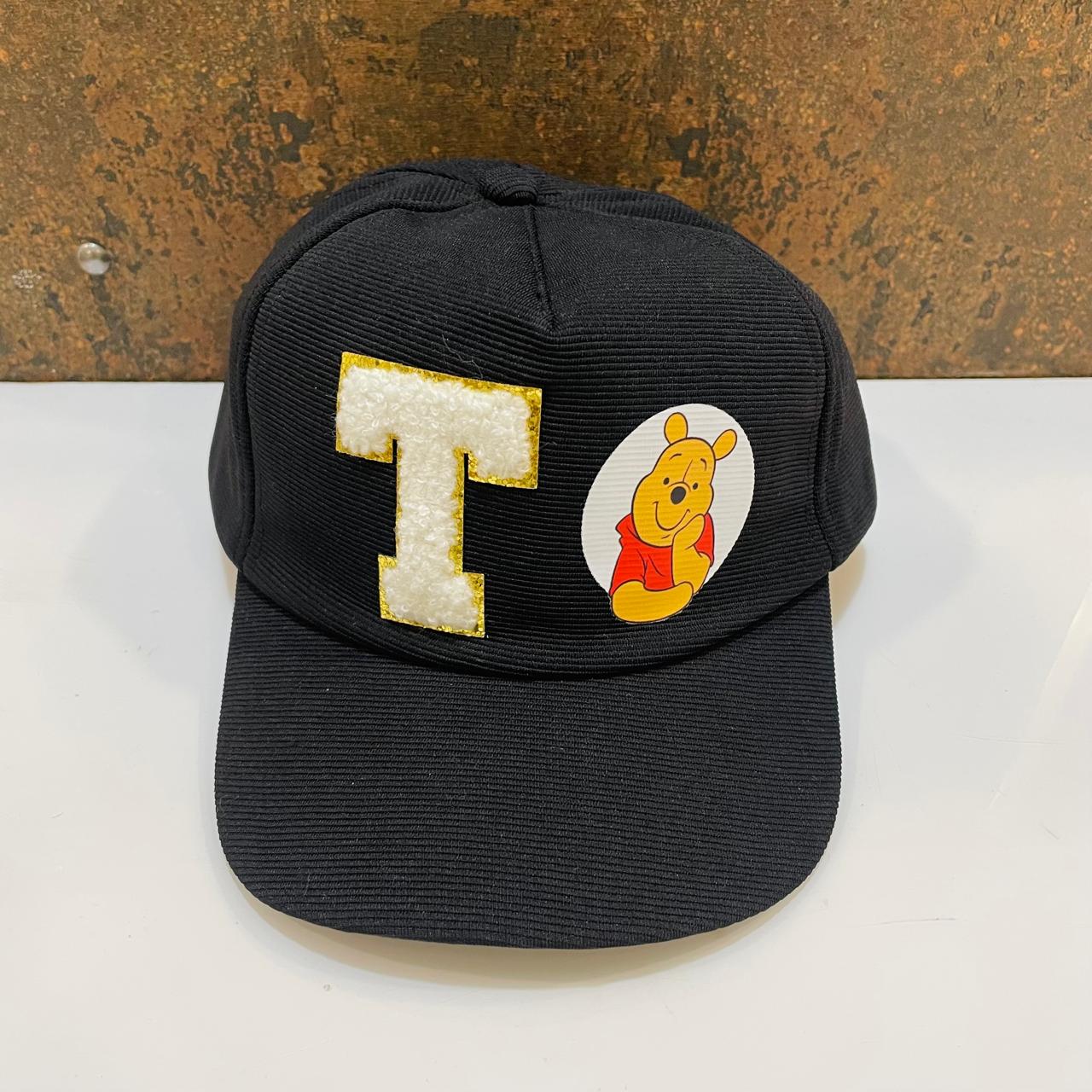 Customized Cap for Kids with Initial and cartoon - Return gifts