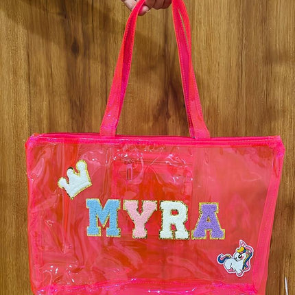 Customized Jelly Tote Bag