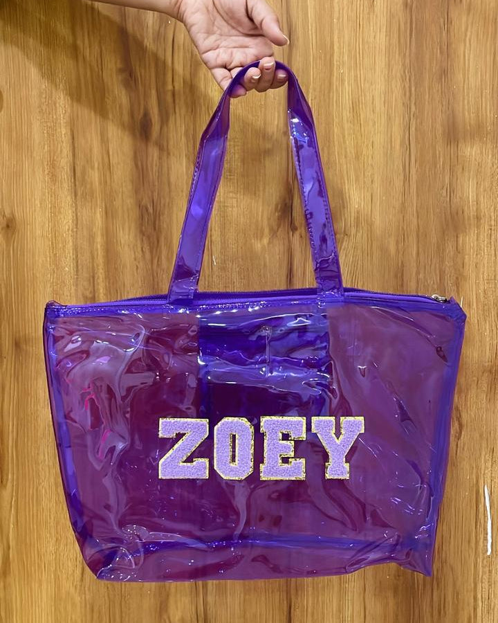 Customized Jelly Tote Bag