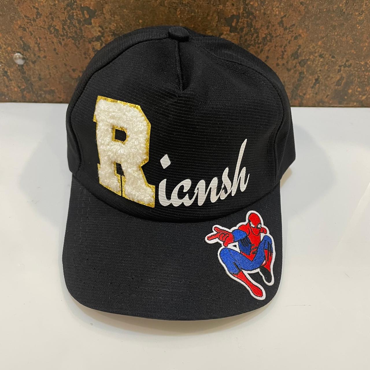 Customized Cap for Kids with Full name with Cartoon - Return gifts
