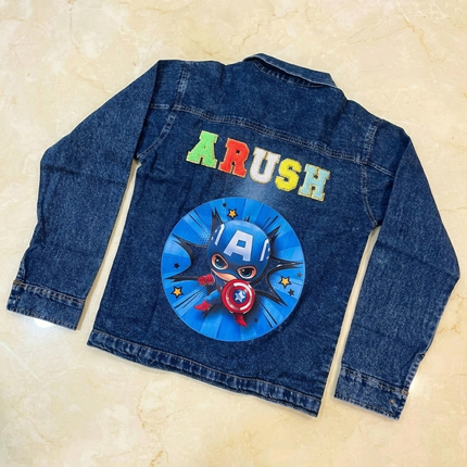 Personalized Theme Premium Denim Jacket