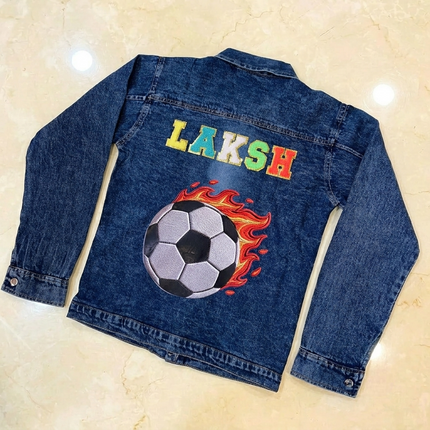 Personalized Theme Premium Denim Jacket
