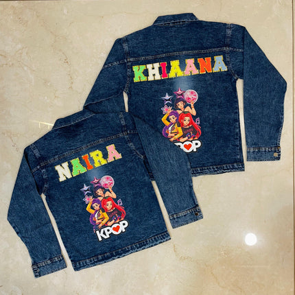 HunterX Personalised Premium Denim Jacket