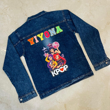 HunterX Personalised Premium Denim Jacket