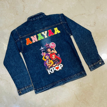 HunterX Personalised Premium Denim Jacket
