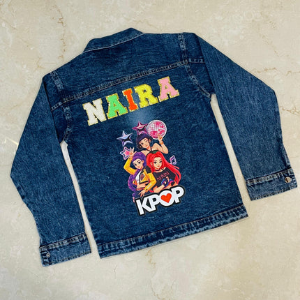 HunterX Personalised Premium Denim Jacket