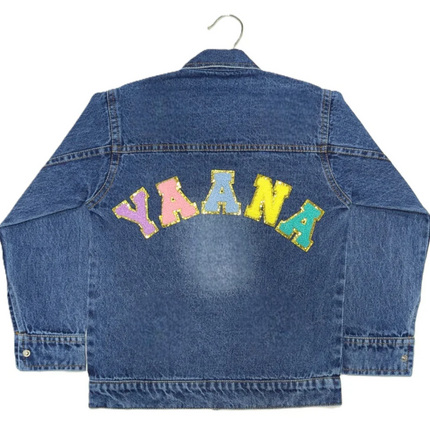 Personalised Denim Jacket with name - Premium Quality