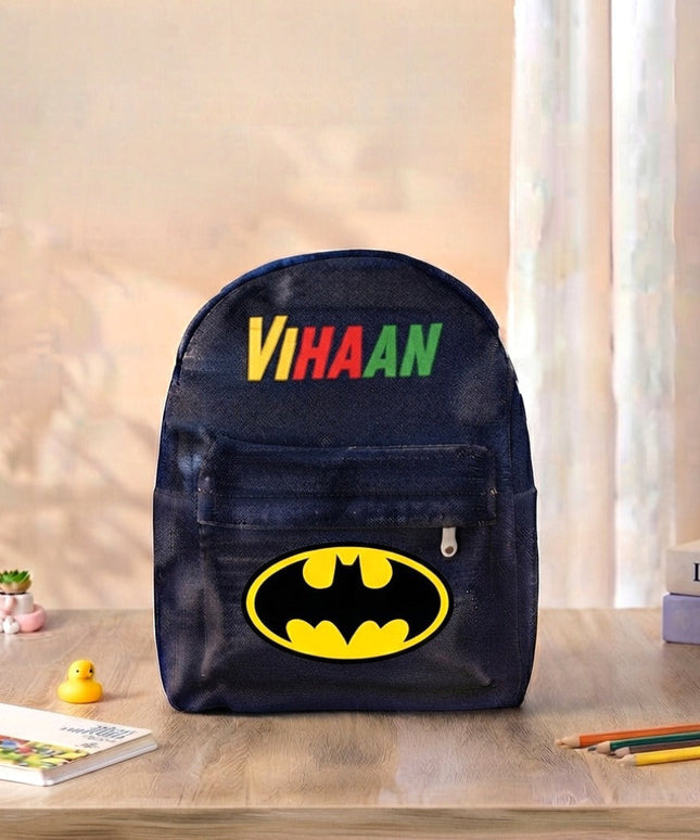 Premium Personalized Denim Backpack