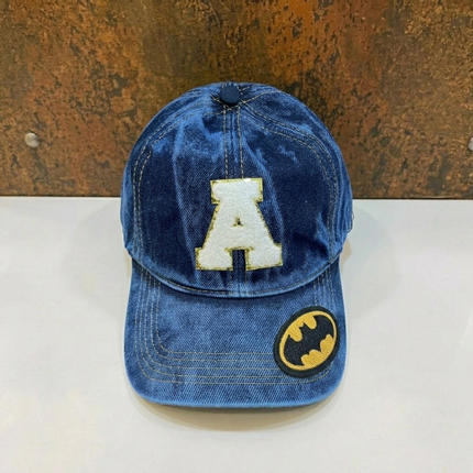 Customized Denim Caps with Initial and Cartoon (14-25 yrs)