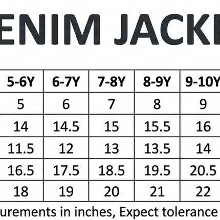 HunterX Personalised Premium Denim Jacket