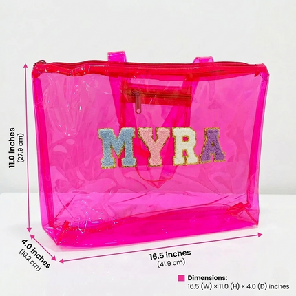 Customized Jelly Tote Bag