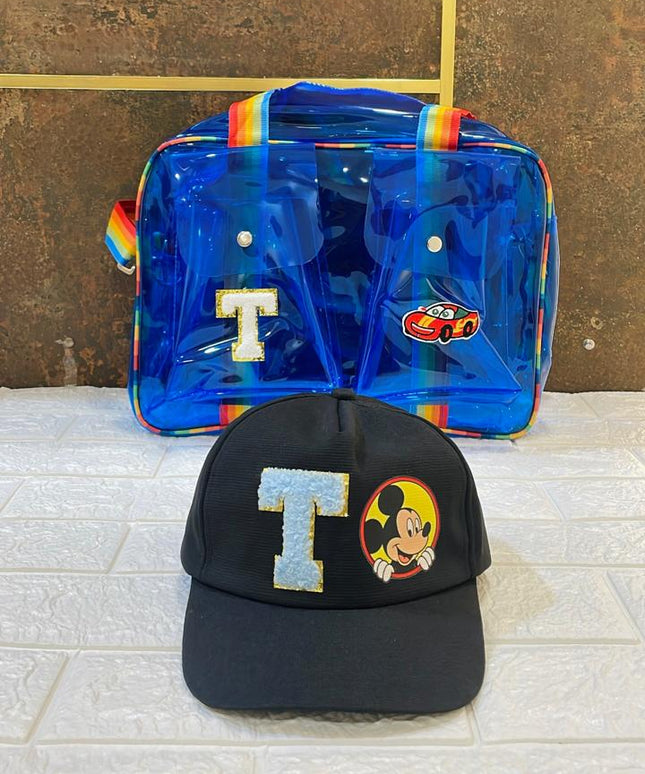 Dual pocket Duffle Bag & Cap combo