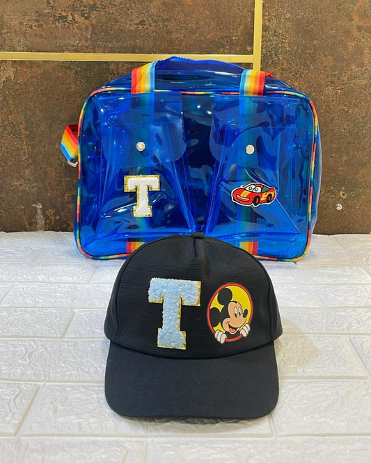 Dual pocket Duffle Bag & Cap combo
