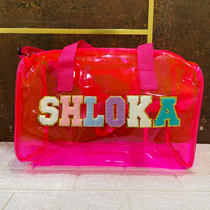 Personalised Swimming Jelly Duffle Bag for Boys & Girls