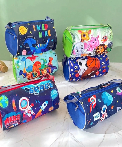 Kids Cartoon Duffle Bag