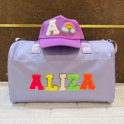 Premium Personalized Foam Duffle Bag & Cap Combo