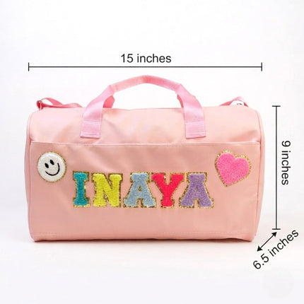 Premium Personalized Soft Foam Duffle Bags with Name & motifs