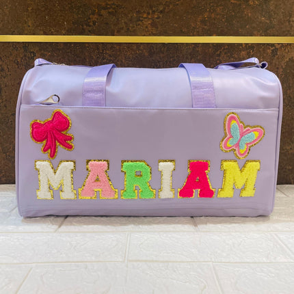 Premium Personalized Soft Foam Duffle Bags with Name & motifs